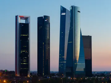 Las torres de Madrid Las torres de Madrid
