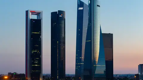 Las torres de Madrid Las torres de Madrid
