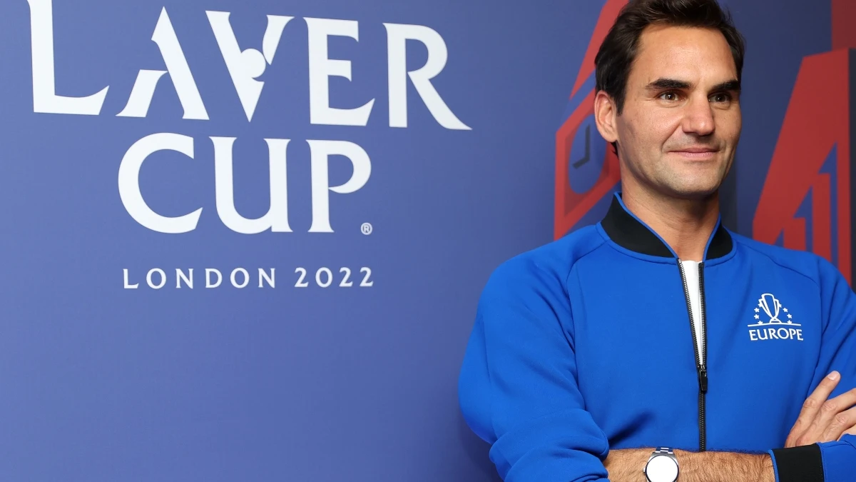 Roger Federer, en la Laver Cup