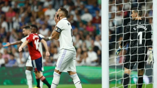 Karim Benzema, ante Osasuna Karim Benzema, ante Osasuna