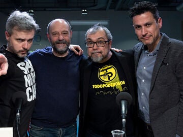 Juan Gómez Jurado, Javier Cansado, Arturo González Campos y Rodrigo Cortés