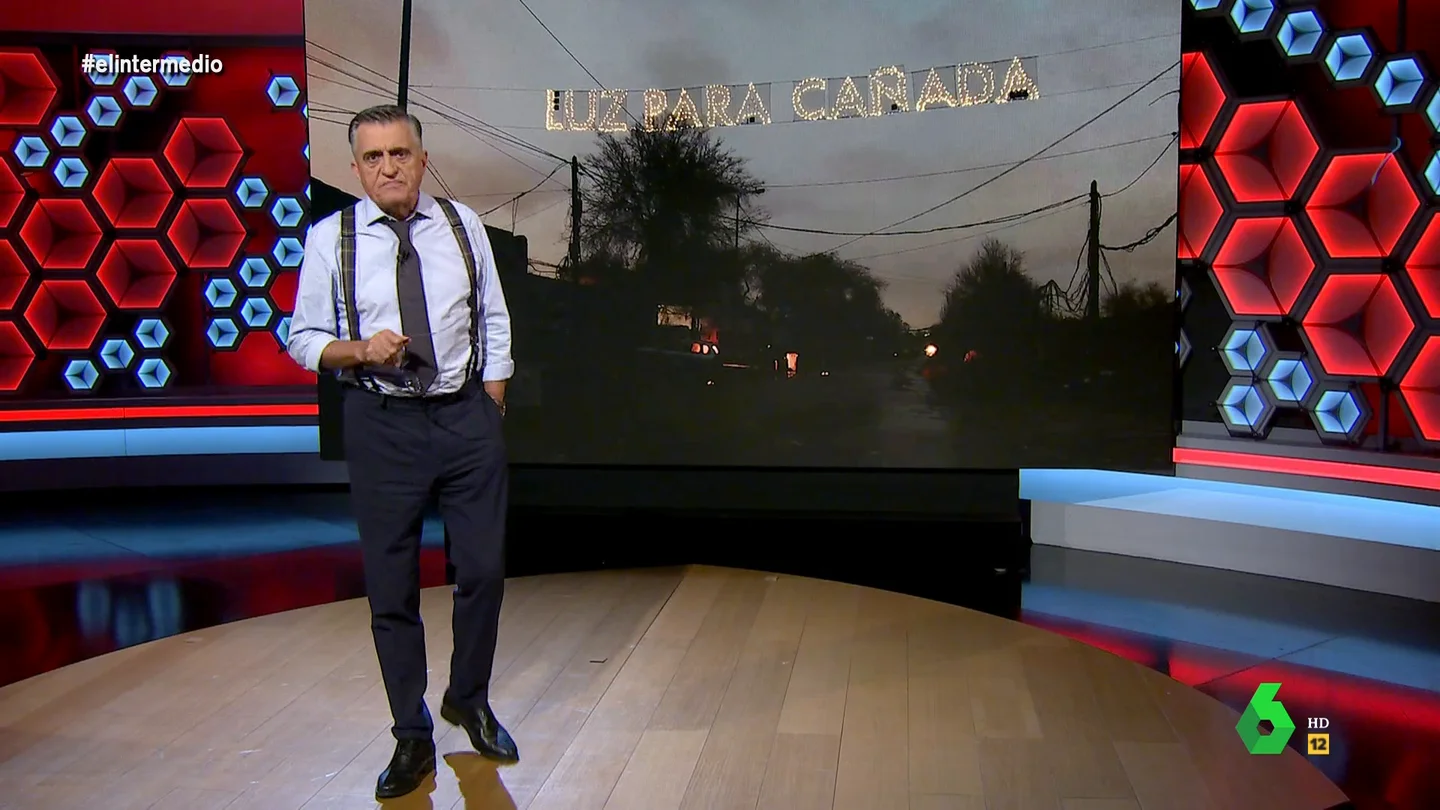 La crítica de Wyoming sobre el apagón en la Cañada Real: "Dos años sin luz son una auténtica vergüenza" La crítica de Wyoming sobre el apagón en la Cañada Real: "Dos años sin luz son una auténtica vergüenza"