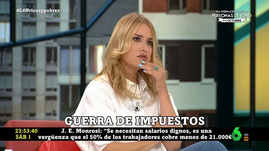 Afra Blanco: "La culpa del bloqueo del aumento de los salarios la tienen las patronales" Afra Blanco: "La culpa del bloqueo del aumento de los salarios la tienen las patronales"