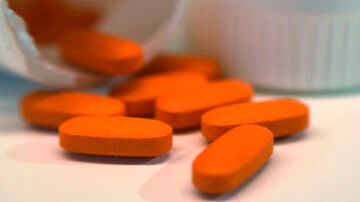 Imagen de archivo de cápsulas de ibuprofeno