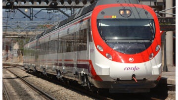 Fotografía de archivo de un tren de Renfe Cercanías.