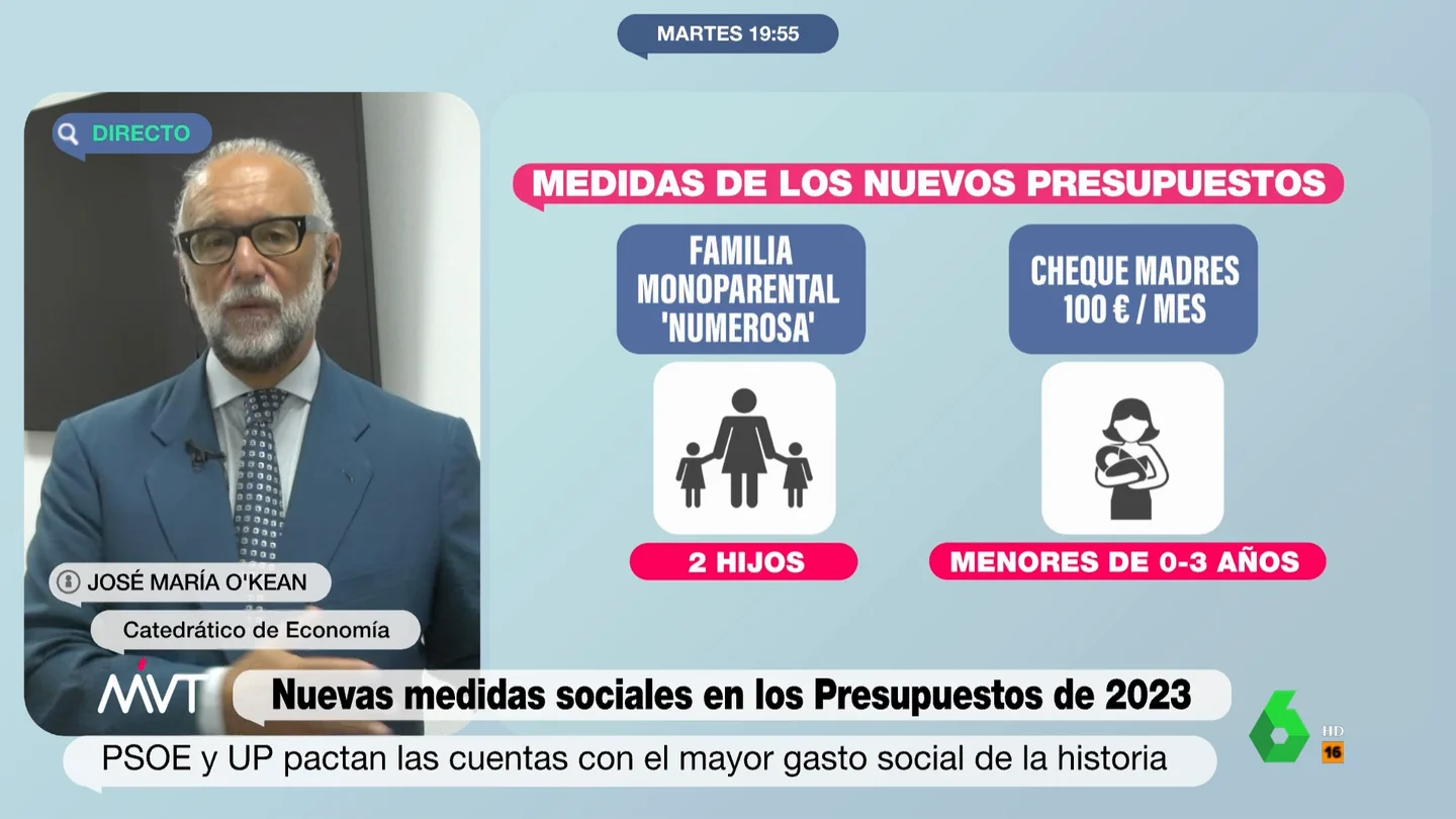 José María O'Kean reconoce la incertidumbre a la que se enfrentará la economía española en 2023 José María O'Kean reconoce la incertidumbre a la que se enfrentará la economía española en 2023