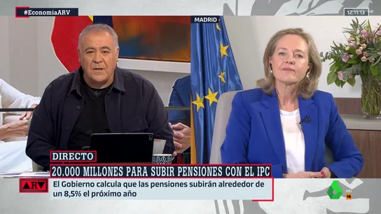 Calviño se emociona tras su réplica a Espinosa de los Monteros: "Doy gracias al estado del bienestar" Calviño se emociona tras su réplica a Espinosa de los Monteros: "Doy gracias al estado del bienestar"