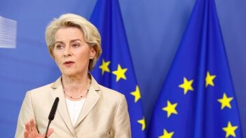 La presidenta de la Comisión Europea, Ursula von der Leyen