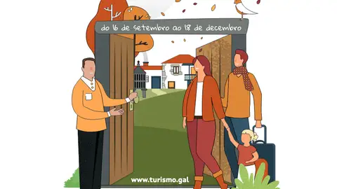 Cartel Otoño Gastronómico en Turismo Rural, en Galicia Cartel Otoño Gastronómico en Turismo Rural, en Galicia