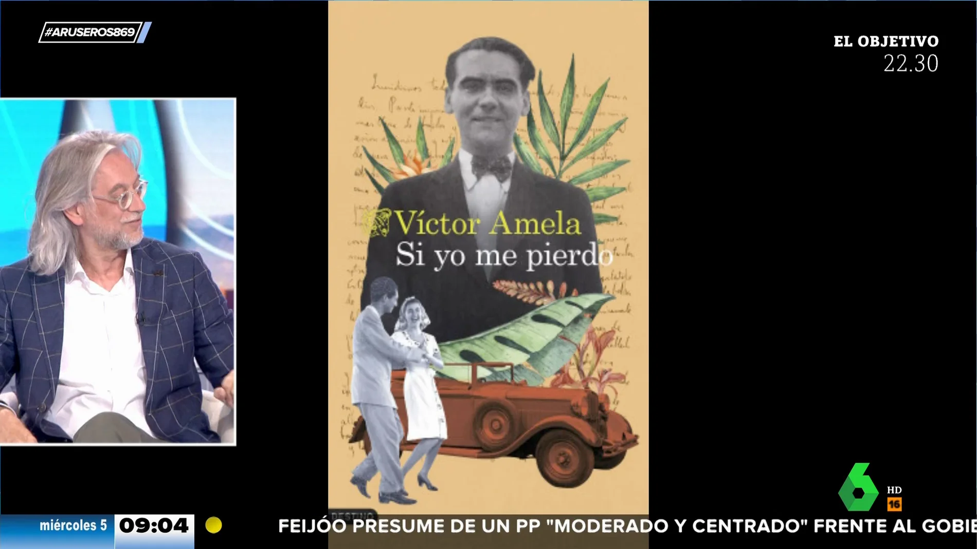 Víctor Amela, sobre su nuevo libro 'Si yo me pierdo': "Seguí las huellas de Lorca en Cuba lugar por lugar"
