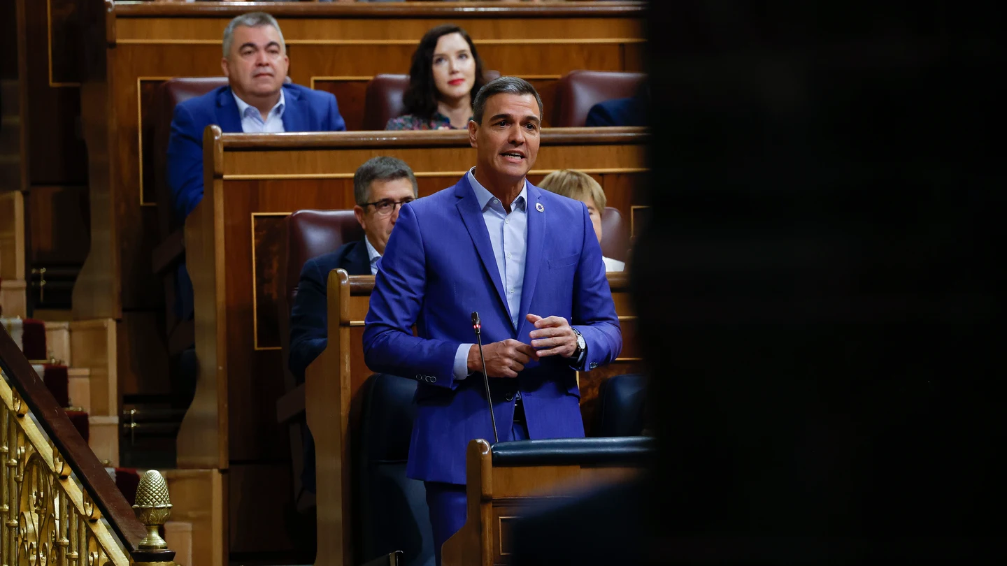 El presidente del Gobierno, Pedro Sánchez, en el Congreso de los Diputados El presidente del Gobierno, Pedro Sánchez, en el Congreso de los Diputados