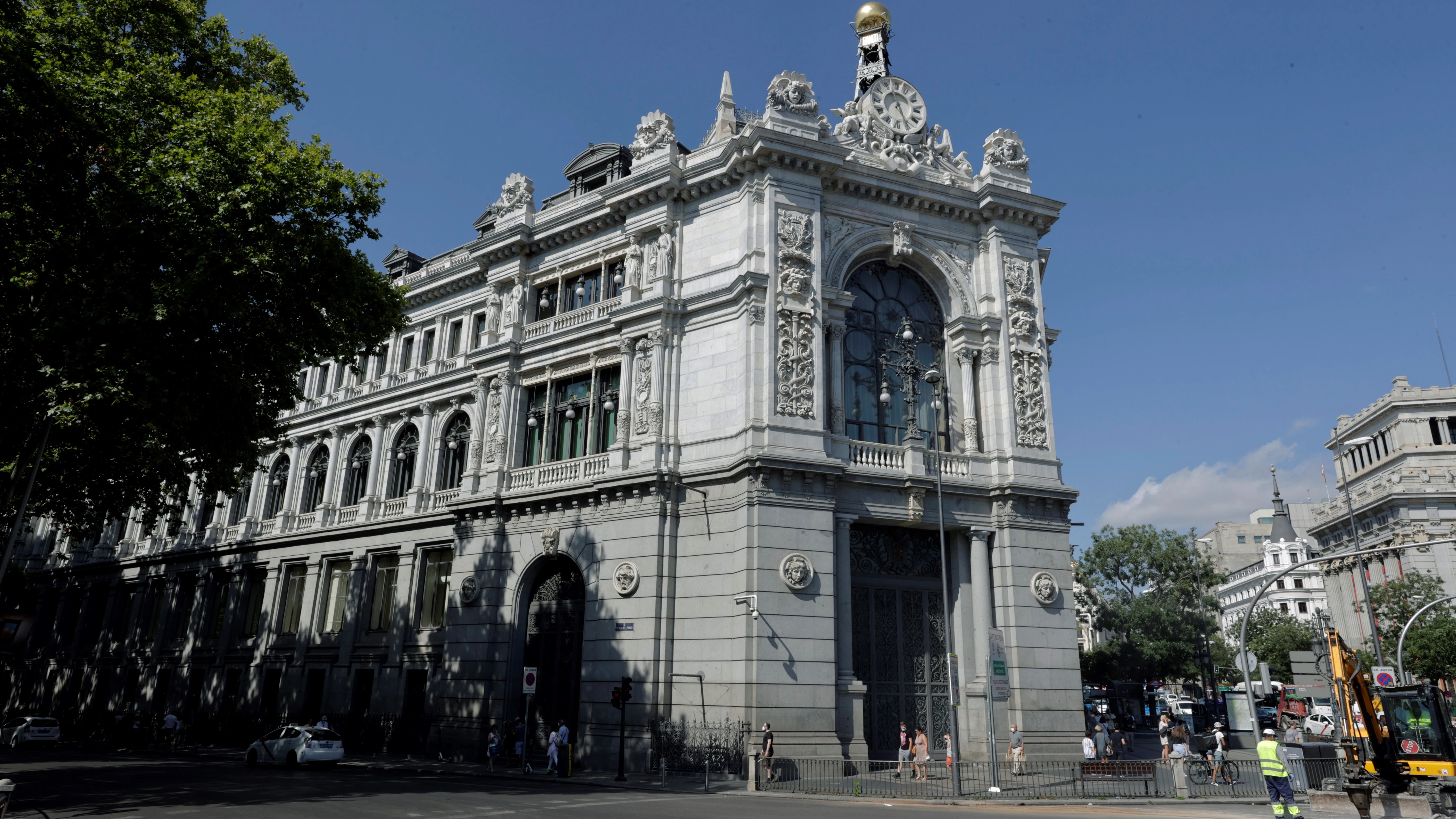 Fachada del Banco del España