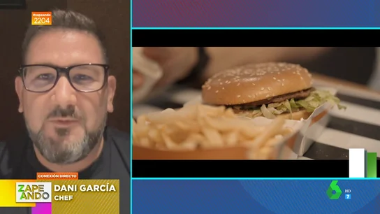 El chef Dani García desvela de dónde viene la comida de McDonald's: desde el ketchup a la lechuga y la carne El chef Dani García desvela de dónde viene la comida de McDonald's: desde el ketchup a la lechuga y la carne