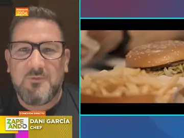 El chef Dani García desvela de dónde viene la comida de McDonald&#39;s: desde el ketchup a la lechuga y la carne