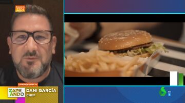 El chef Dani García desvela de dónde viene la comida de McDonald&#39;s: desde el ketchup a la lechuga y la carne