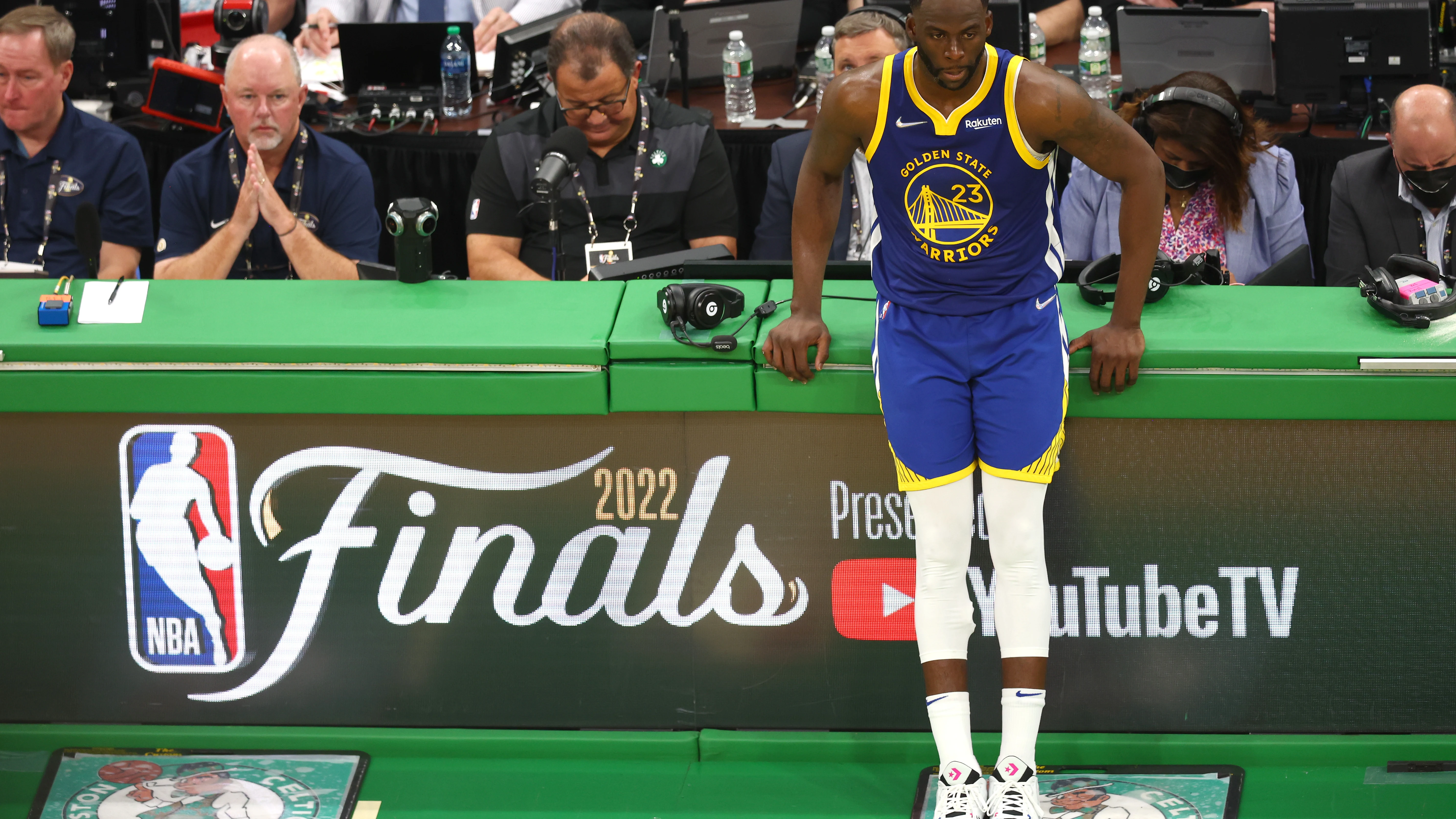 Draymond Green durante las finales de la NBA