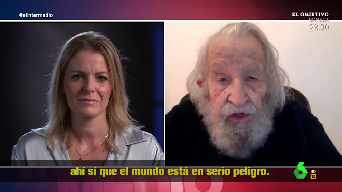 Noam Chomsky, sobre qué pasaría si Rusia se plantea el ataque nuclear: "Ahí si que el mundo está en serio peligro" Noam Chomsky, sobre qué pasaría si Rusia se plantea el ataque nuclear: "Ahí si que el mundo está en serio peligro"