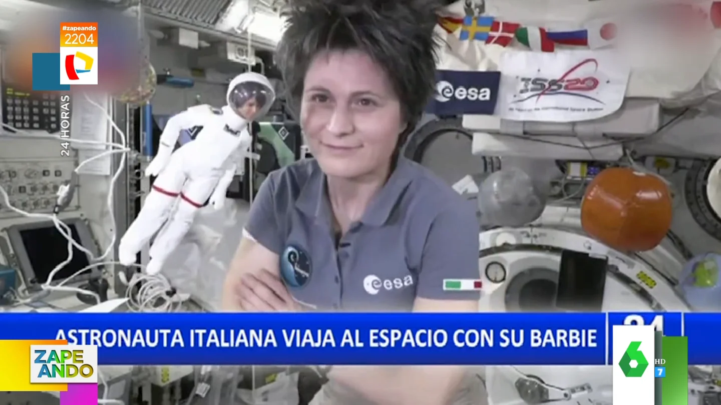 Así ha sido la llegada de Barbie al espacio Así ha sido la llegada de Barbie al espacio