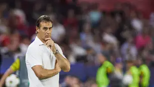 Julen Lopetegui, cesado como entrenador del Sevilla