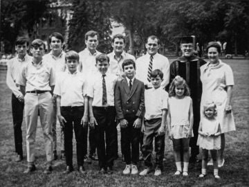 La Familia Galvin al completo en 1969