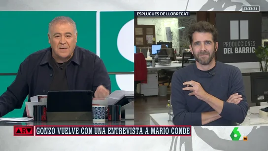 Así vivió Gonzo su entrevista con Mario Conde: "No se corta un pelo con las acciones del rey o los 300 millones que dejó a Adolfo Suárez" Así vivió Gonzo su entrevista con Mario Conde: "No se corta un pelo con las acciones del rey o los 300 millones que dejó a Adolfo Suárez"