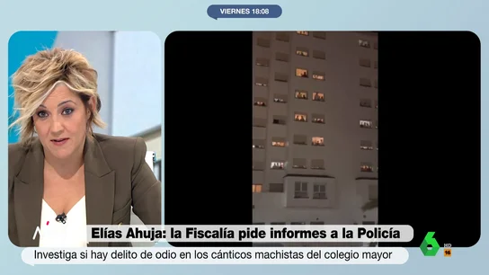 La respuesta de Cristina Pardo a Ayuso tras evitar condenar los cánticos del Elías Ahuja: "Que vaya a Pasapalabra, que se le da bien" se le da bien" La respuesta de Cristina Pardo a Ayuso tras evitar condenar los cánticos del Elías Ahuja: "Que vaya a Pasapalabra, que se le da bien" se le da bien"