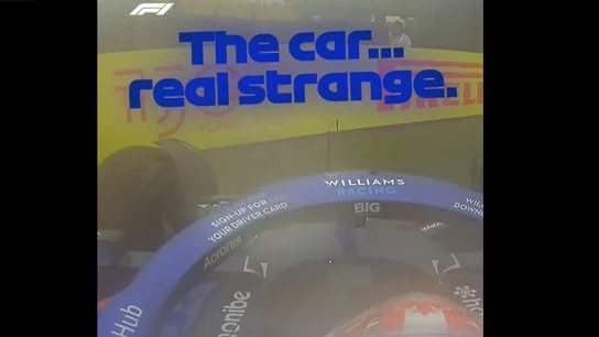 Latifi se 'pierde' por Suzuka Latifi se 'pierde' por Suzuka