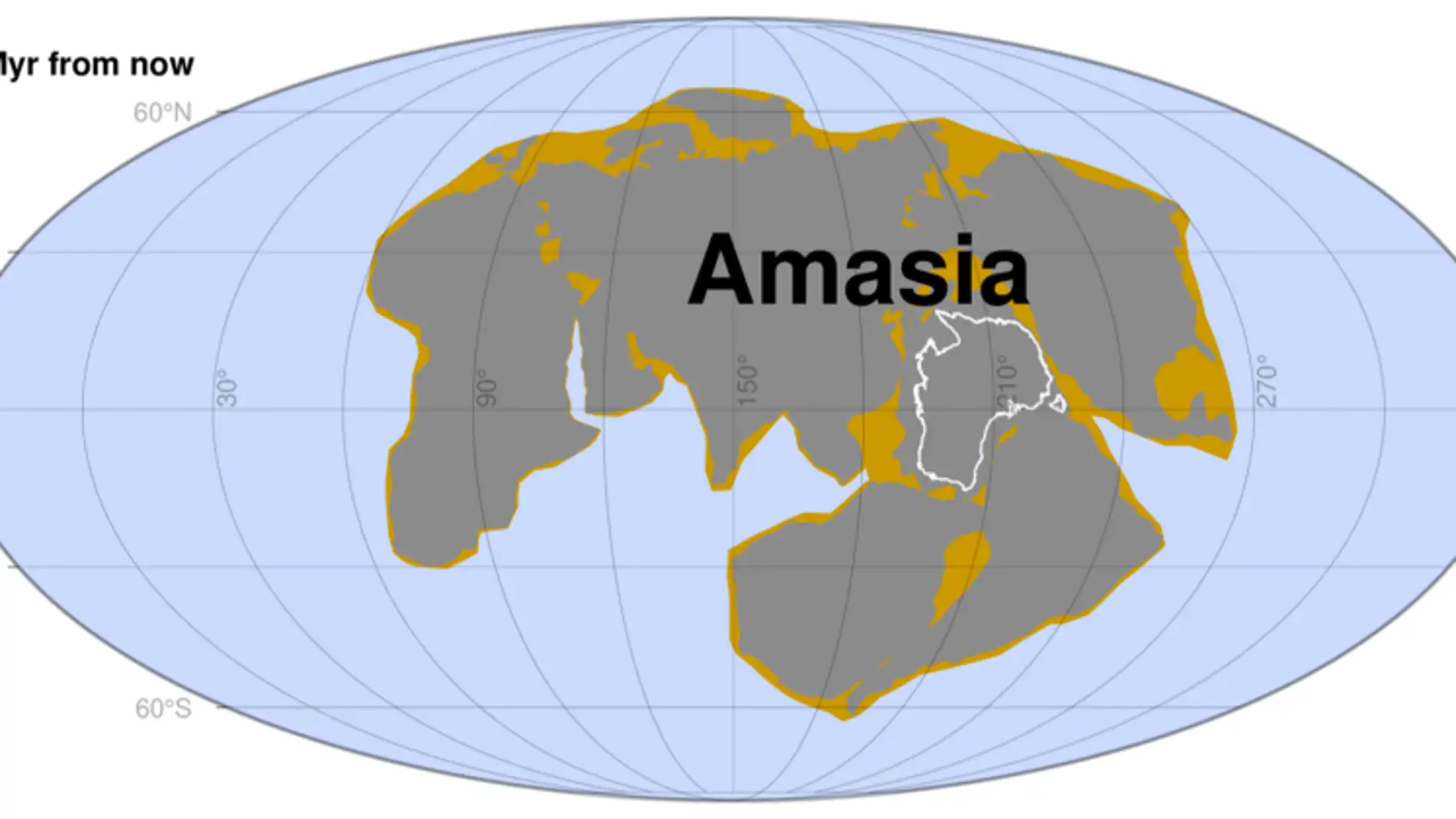 Amasia, el supercontinente que se creará en 200 millones de años