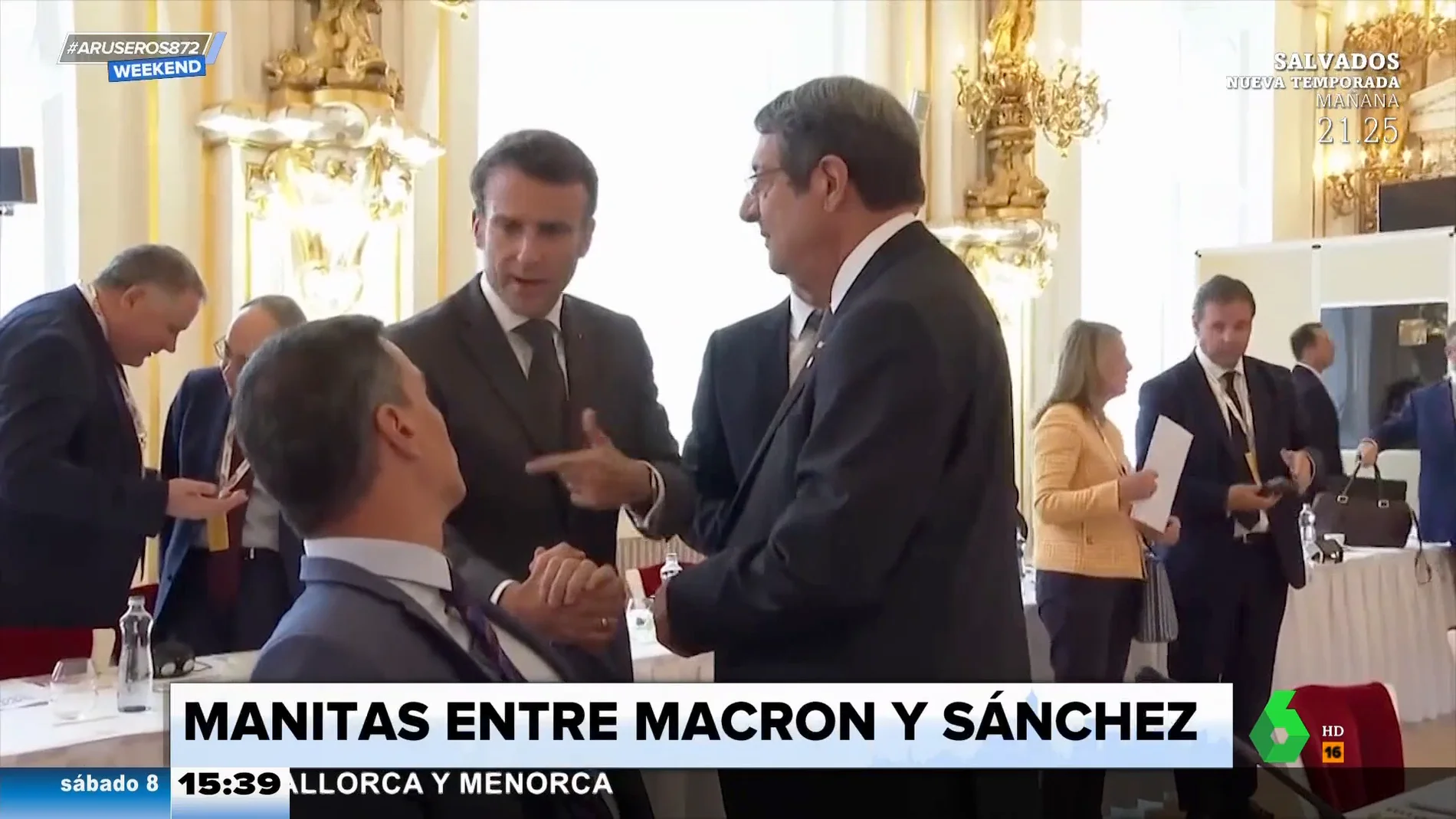 Manitas Macron Sánchez