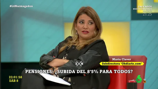 María Claver maría claver: "estos presupuestos van a ser la tumba del Gobierno"