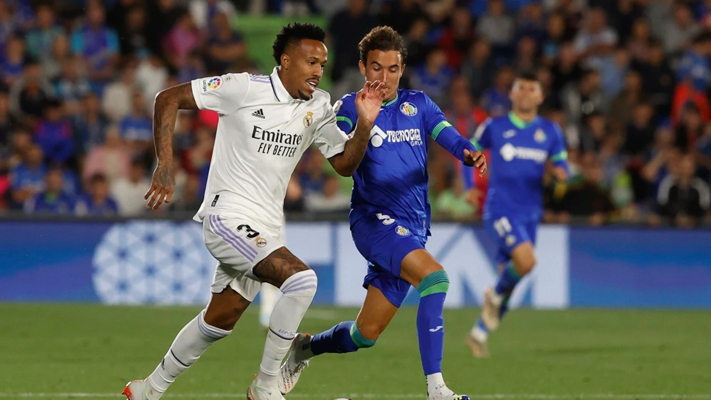 El defensa brasileño del Real Madrid, Eder Gabriel Militao El defensa brasileño del Real Madrid, Eder Gabriel Militao