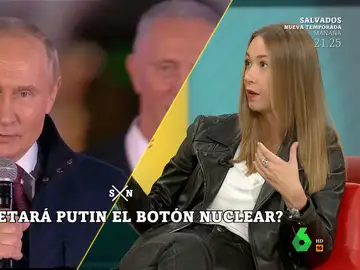 La indignación de Margarita Yakovenko con el &quot;chantaje nuclear&quot; de Putin: &quot;Hemos entrado en el juego de un dictador&quot;