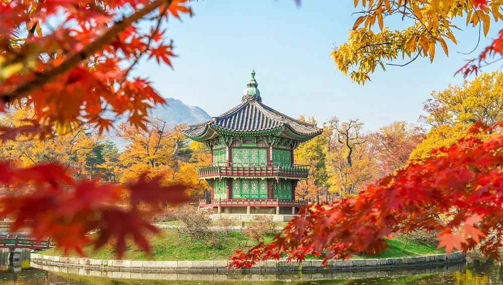 Corea del Sur en otoño 