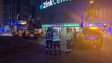 Desalojan a unas 3.500 personas del WiZink Center por un incendio durante el Madrid Oktoberfest