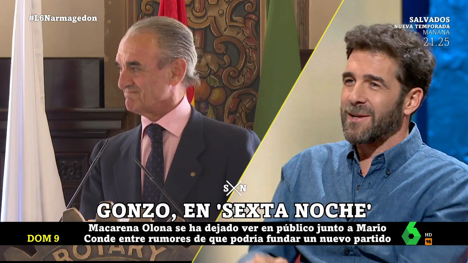 Gonzo desvela la reveladora respuesta de Mario Conde al preguntarle si invertiría dinero en un partido de Macarena Olona
