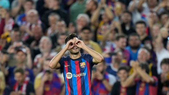 El centrocampista del FC Barcelona Pedri González El centrocampista del FC Barcelona Pedri González