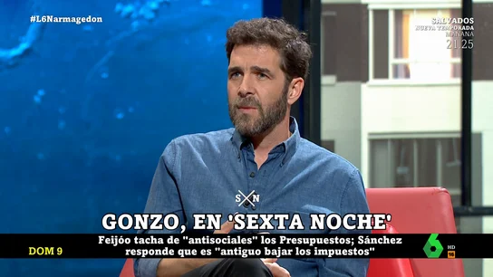 El análisis de Gonzo sobre los impuestos: "Es la forma para que la gente que tiene poco dinero pueda tener las ventajas de los que más tienen" El análisis de Gonzo sobre los impuestos: "Es la forma para que la gente que tiene poco dinero pueda tener las ventajas de los que más tienen"