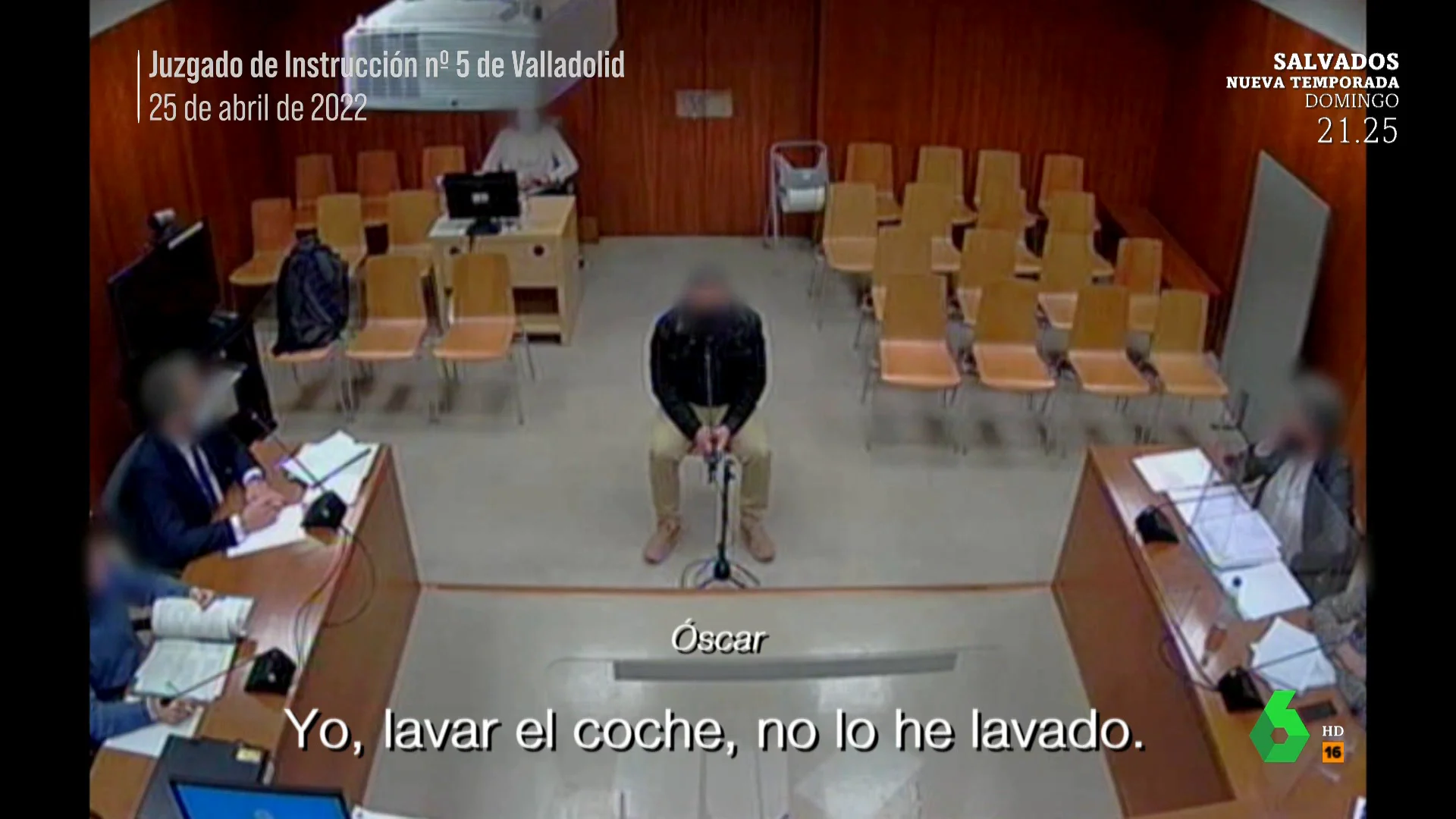 Óscar en juicio