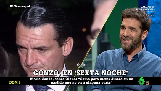 El presentador de Salvados, Gonzo. gonzo conde banesto