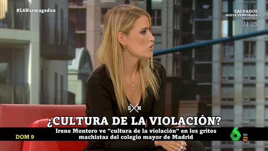 Afra Blanco apela al "ojo clínico que tenemos con otras culturas" para condenar el machismo del Ahuja: "No es tradición, es una aberración" Afra Blanco apela al "ojo clínico que tenemos con otras culturas" para condenar el machismo del Ahuja: "No es tradición, es una aberración"
