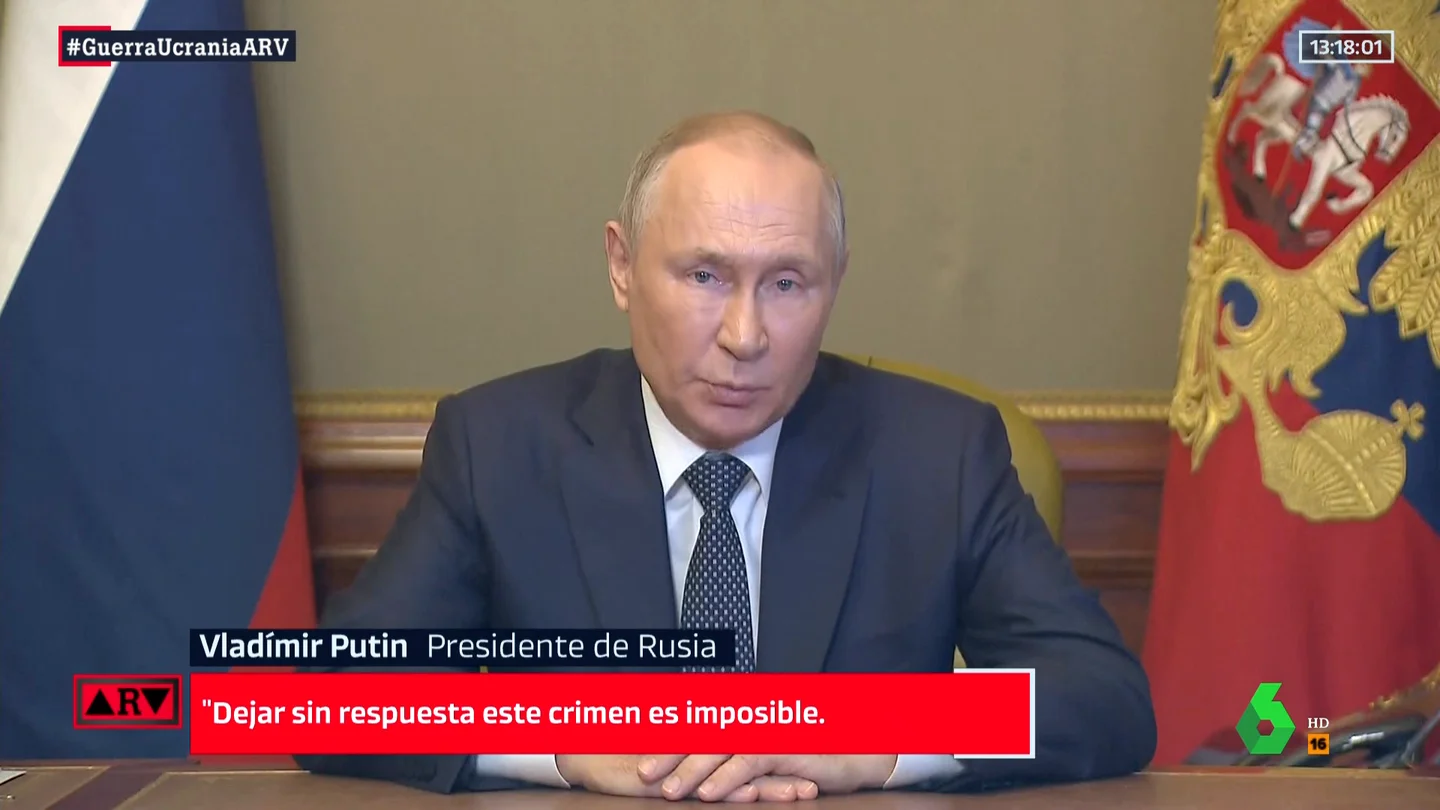 Putin comparece tras la reunión del Consejo de Seguridad Putin comparece tras la reunión del Consejo de Seguridad