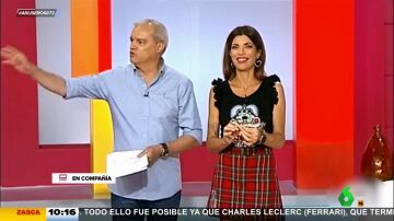 El 'enfado' de Ramón García con una señora del público que le interrumpe en directo