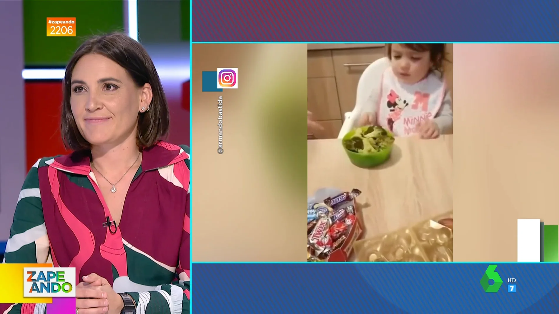 La sorprendente reacción de una niña al cambiarle chocolate por brócoli que enamora a Boticaria García