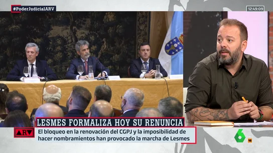 Antonio Maestre, sobre la Justicia en España Antonio Maestre, sobre la Justicia en España