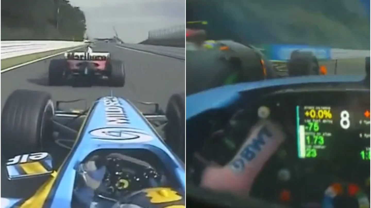 Alonso, igual que en 2005: Fernando repite su mítico adelantamiento en Suzuka a Schumacher con Norris como víctima Alonso, igual que en 2005: Fernando repite su mítico adelantamiento en Suzuka a Schumacher con Norris como víctima