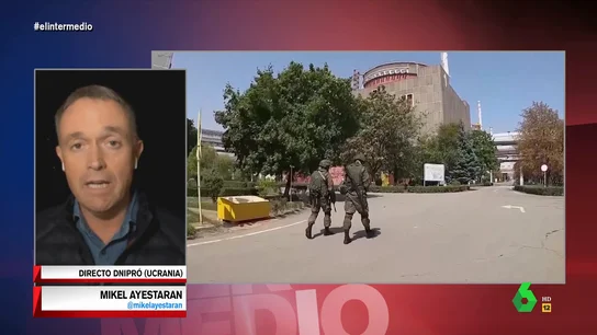 Mikel Ayestarán advierte sobre el estado de la central nuclear de Zaporiyia Mikel Ayestarán advierte sobre el estado de la central nuclear de Zaporiyia