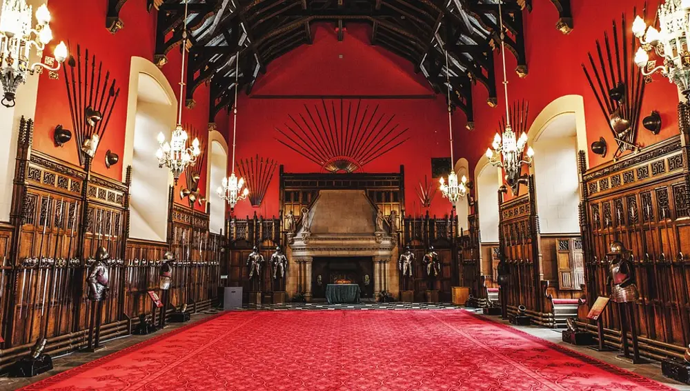 Interior del Castillo de Edimburgo