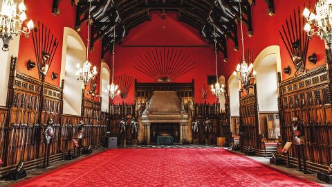 Interior del Castillo de Edimburgo