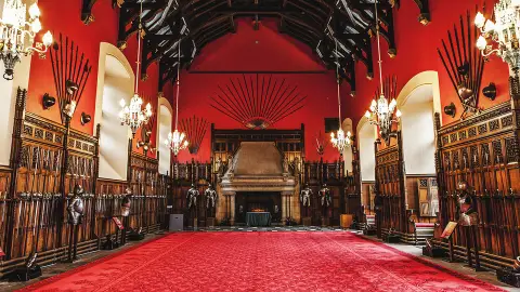 Interior del Castillo de Edimburgo Interior del Castillo de Edimburgo