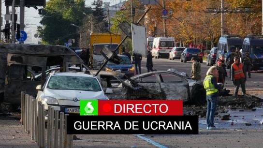 Guerra en Ucrania, directo | Rusia ataca el centro de Kiev en el primer bombardeo sobre la ciudad desde junio